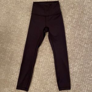 Lululemon Wunder Train high-rise 23” black size 2